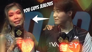 ARE YOU GUYS JEALOUS?😍🥰😂MAIN HOON MET WITH MARA ON THE STAGE| Mobile Legends|M4 KONOCKOUT STAGE DAY4