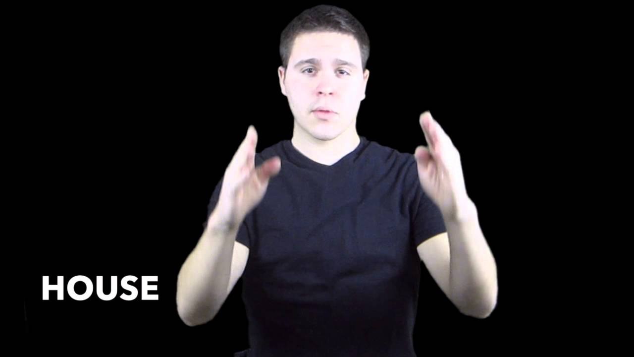 Learn How To Sign The Word House Youtube