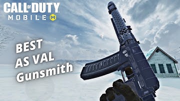 Best AS VAL Gunsmith Loadout/Class Setup FastADS + No RECOIL!|COD MOBILE|Codm