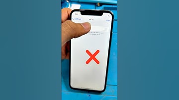 iPhone X wifi is not working #wifi #mrsaqitech