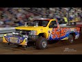 4x4 Pro Stock Trucks pulling on Friday of the 2023 Lanesville Heritage Weekend Truck Tractor Pull