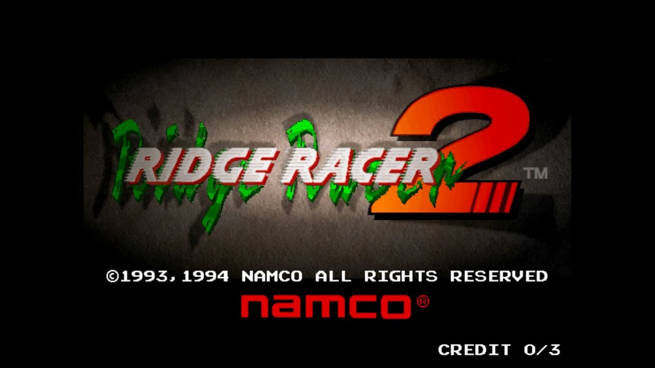 [Arcade Play] 1994 Ridge Racer 2 / 릿지 레이서 2 - NOVICE/INTERMEDIATE ...