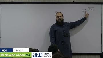 PRC 4   N  Ansari   Lecture 13 25 July