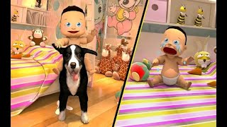 Farm virtual pet dog animals family Gameplay screenshot 5