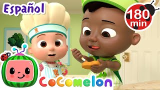 Cocino para mi mami | Canciones Infantiles | Caricaturas para bebes | CoComelon en Español