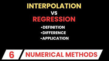 Interpolation vs regression || Key differences between them