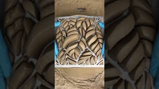Pressing very soft clay mud witha metal pattern smoothly is so satisfying.#thesatisfyingfeel#satisfy screenshot 4