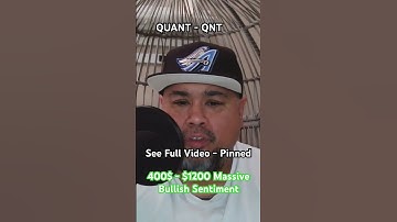 Quant Massive Bullish Sentiment! See full video ! #cryptocurrency #crypto #quant #bullrun