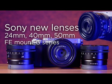 Sony triplet of lenses | Review