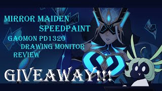Mirror Maiden Speedpaint Gaomon Pd1320 Drawing Monitor Review