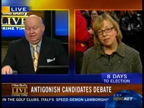 Elizabeth May vs Duffy