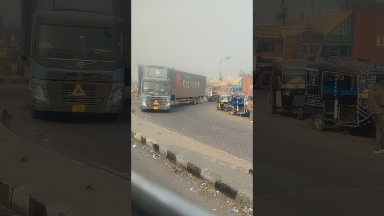 Amazon aur Flipkart Delhivery aise hi Truck me aata hai 