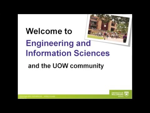 Enrolment/Getting Started information for EIS UOW Students