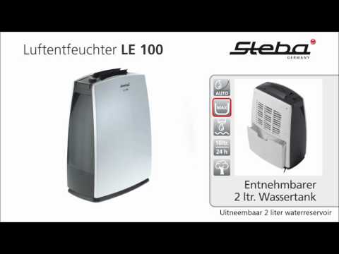 Steba LE100 Luchtontvochtiger voor ruimtes tot 20m2 Multibrands NL