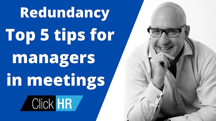 Redundancy consultation - top five tips for managers