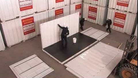 Assembly Portable Mobile Storage Container Havener