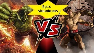 Epic Showdowns Pilot Episode | Hulk vs goro (Mortal kombat vs Marvel)