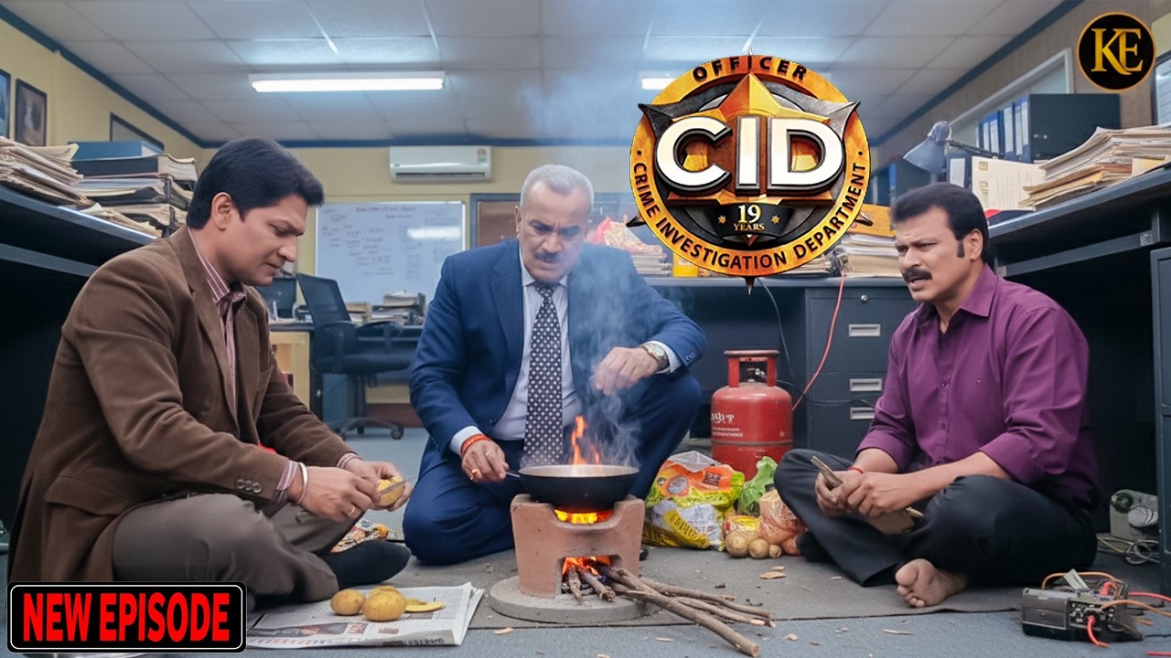 CID टीम ऑफिस में चूल्हा जलाकर बना रही है खाना, लेकिन नज़र है कातिल पर || CID New Episode