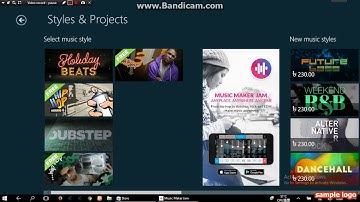 How to create your own music track for windows 8,10