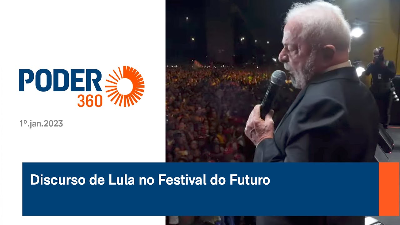 Discurso de Lula no Festival do Futuro