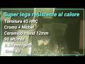 Tornitura di lega super resistente al calore, inserto ceramico