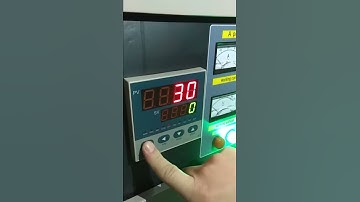 Muffle Furnace setting: How to find  OPT