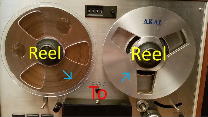 Part 2: How to Thread a Reel to Reel and play tape 