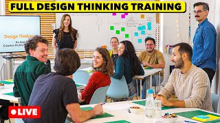 How To Run a Design Thinking Workshop (2hour Live Training)