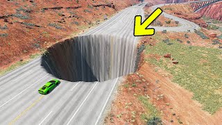 หลุมยักษ์โครตใหญ่! แบบนี้รถคันไหนจะไปได้บ้าง BeamNG.drive Part65