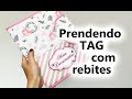 Como prender TAG ou Moldura de bordado