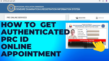 HOW TO GET AUTHENTICATED PRC ID - ONLINE APPOINTMENT - TEACHERS