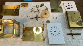 Mappin & Webb Carriage Clock Disassembly