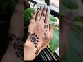 🌿Simple Arabic Mehandi Design (Beginner-friendly)💥✨Traditional Indian mehandi Design💖#mehandiart😍