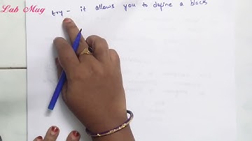 Exceptions handling statements in C++ || C ++programming in telugu