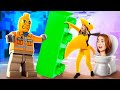 Extreme Hide And Seek in Lego Boxes Challenge! Roblox Rainbow Friends vs Skibidi Toilet!