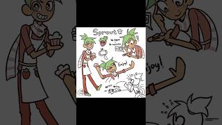 Dandys World Sprout Human Design | Speed Paint | Requested by @Lego_fan1934 #dandysworld