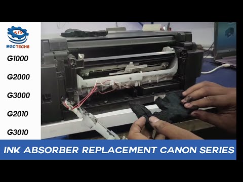 DIY Ink Absorber Replacement for Canon G1000, G2000, G3000, G2010, G3010: Step-by-Step Guide!