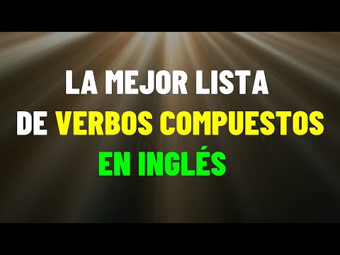 Video: ¿Qué verbo compuesto significa irse?