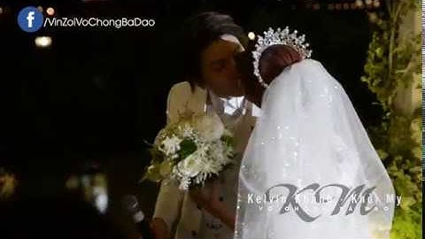Nụ hôn ngọt ngào của Kelvin Khánh và Khởi My trong ngày cưới (23/11/2017)