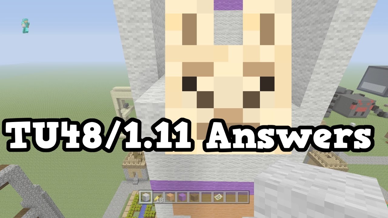 Minecraft Xbox One / PS4 TU48 / 1.11 QnA Saturday