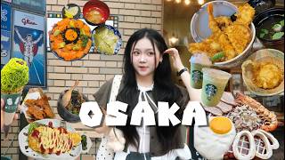 OSAKA - cuối tuần của một sinh viên trao đổi Nhật Bản 🇯🇵🍣 //bánh cheesecake, mochi dâu, cơm cá hồi