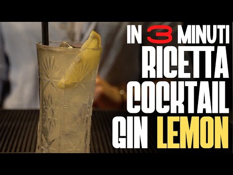 Gin Lemon: Il FRATELLO minore del GIN TONIC - Ricetta e Preparazione | Italian Bartender
