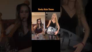 Rocky Main Theme🥊w/ The Snake Charmer // Bagpipes & Hurdy Gurdy Edition #shorts