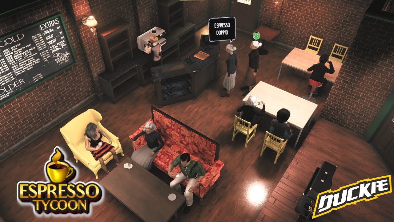 Our Own Coffeeshop in Espresso Tycoon | Campaign Start | Day 1