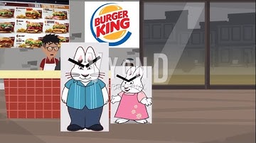 Ruby misbehaves at Burger King and gets grounded