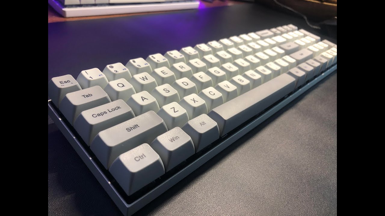 Modded Vortex ViBe Keyboard Sound Test - YouTube