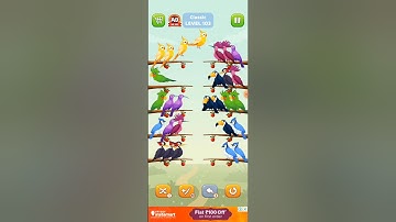 Bird sort puzzle walkthrough #viral #shorts #trending #short #birds
