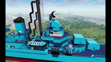 How to dock the lifeboat, aligned, and tilted on the side of the ship