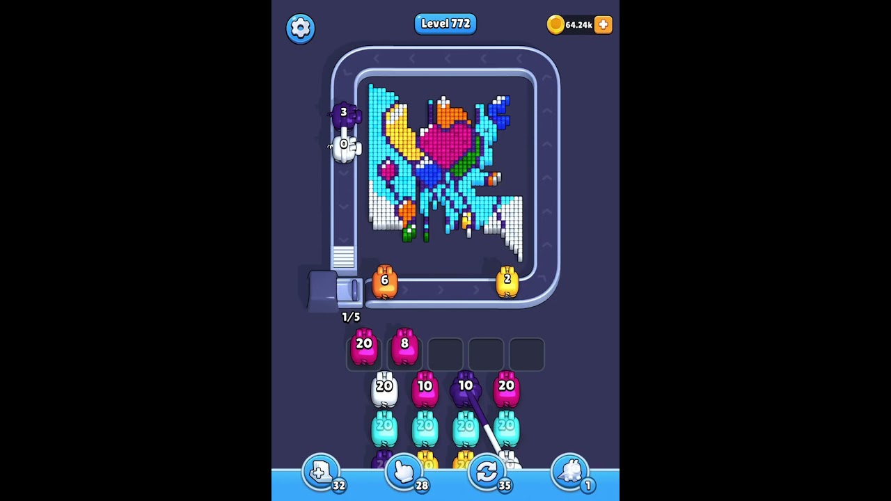 Pixel Flow Level 772 - YouTube