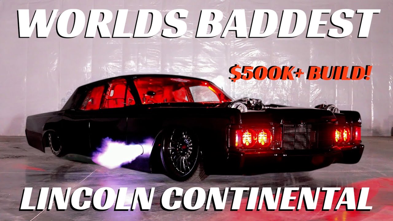One of the Craziest Restomods Ever Built –$500K+ Lincoln Continental